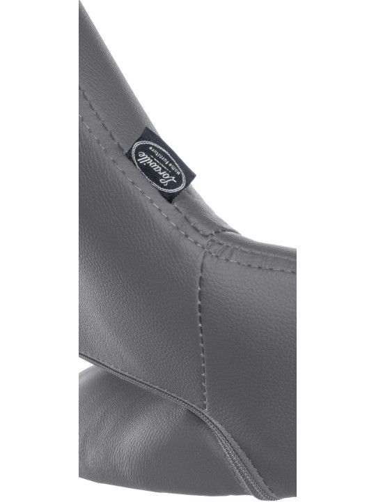 Baarijakkara Milet keinonahkaa, harmaa