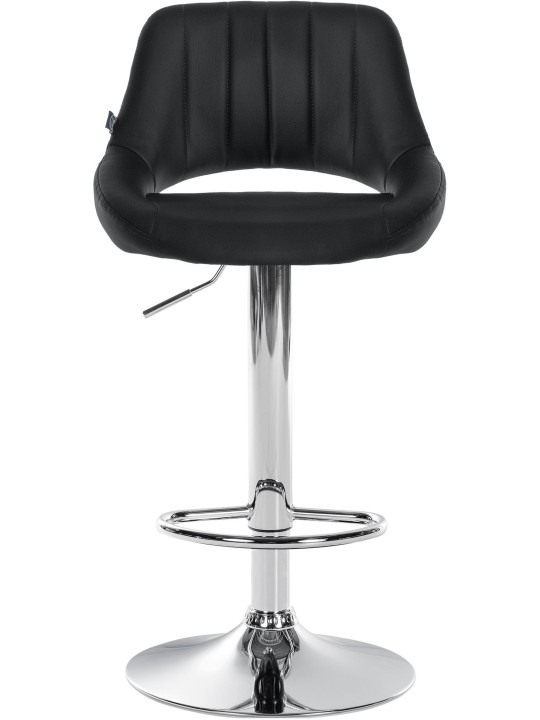 2 baarituolia Milet keinonahkaa C, musta