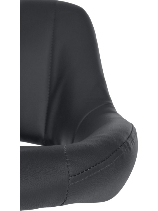 2 baarituolia Milet keinonahkaa C, musta