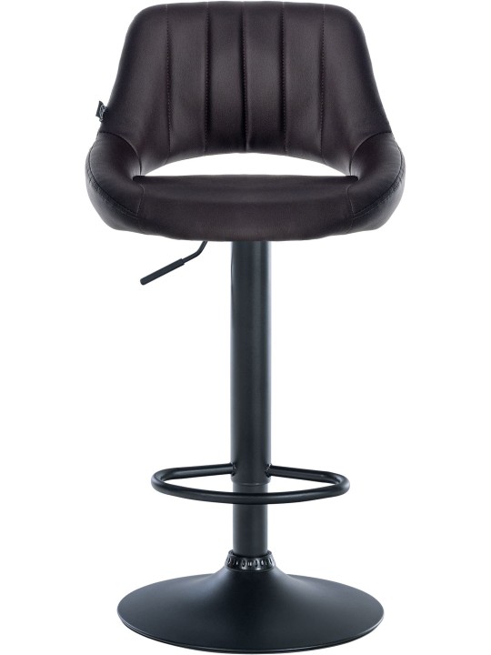 2 baarijakkaran sarja Milet keinonahkaa B, ruskea