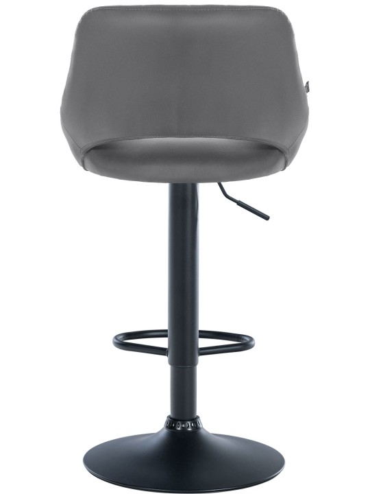 2 baarijakkaran sarja Milet keinonahkaa B, harmaa