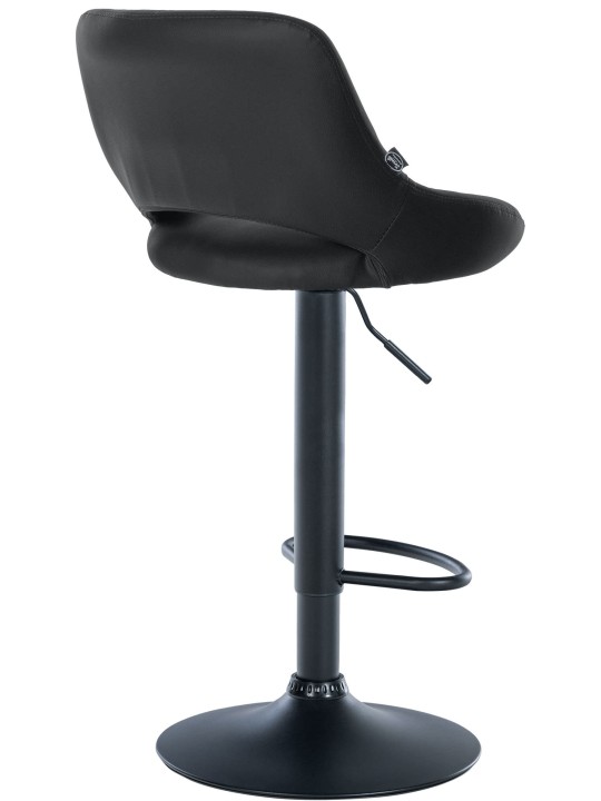 2 baarijakkaran sarja Milet keinonahkaa B, musta