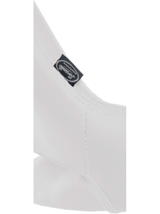 2 baarijakkaran sarja Milet keinonahkaa B, valkoinen