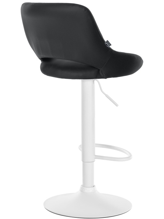 2 baarituolia Milet keinonahkaa W, musta