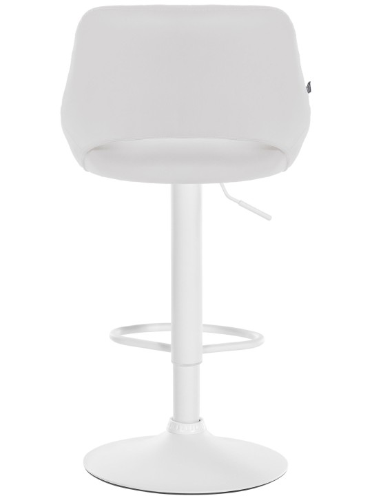 2 baarituolia Milet keinonahkaa W, valkoinen