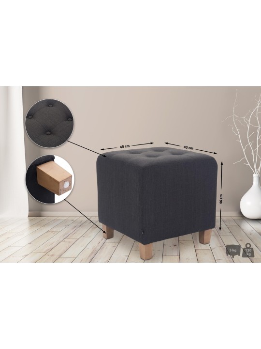 Faraon jakkara, antiikkivalo, tummanharmaa