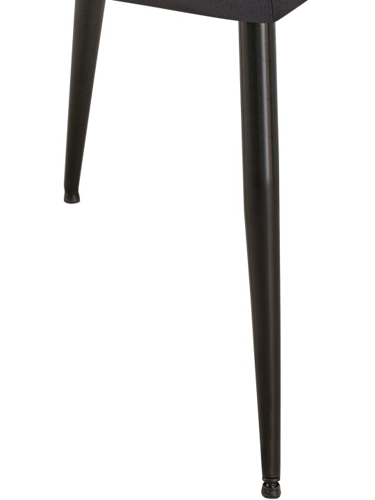 Emia samettivierastuoli, musta Emia samettivierastuoli, musta