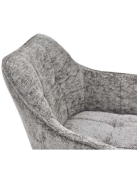 Scott-kankainen ruokapöydän tuoli, tummanharmaa