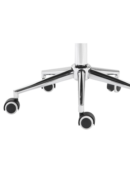 Työjakkara Peking V2 kangasta, kermanvärinen