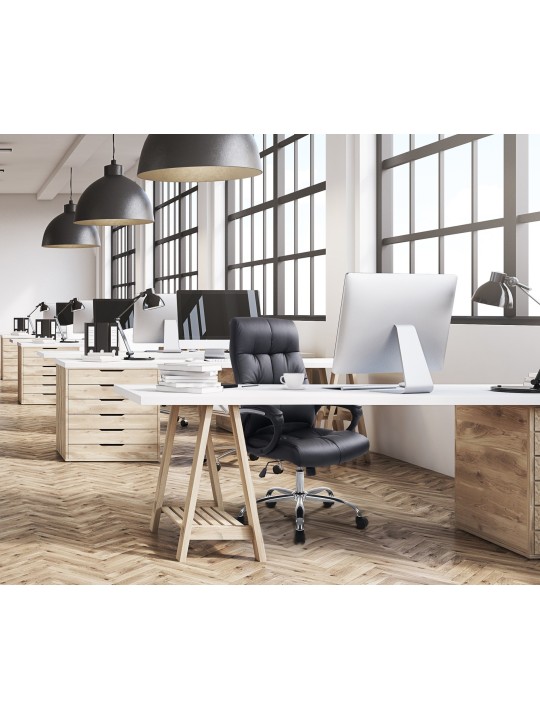 Poseidon työtuoli, musta