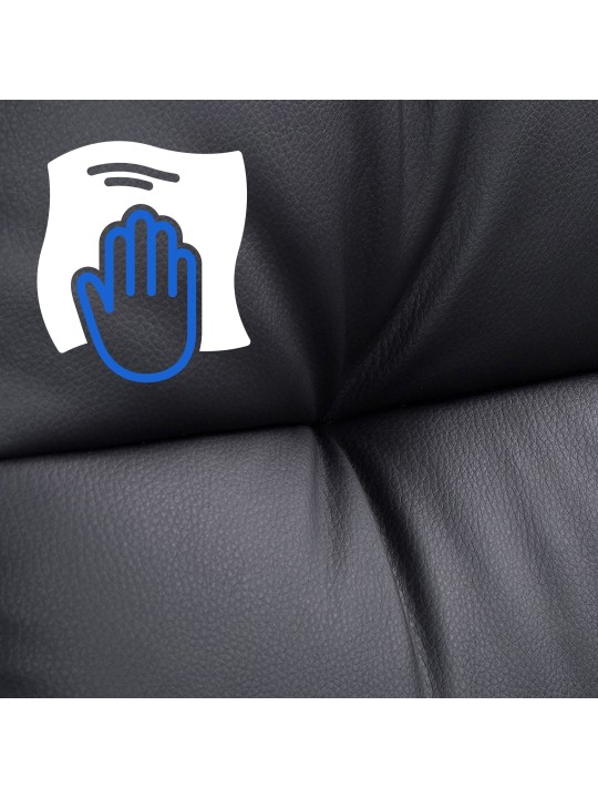 Poseidon työtuoli, musta