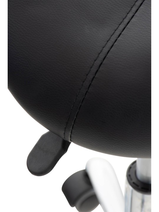 2 kpl työjakkarat Reno keinonahka, musta