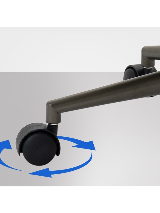 Pocatello työtuoli, antiikkimusta