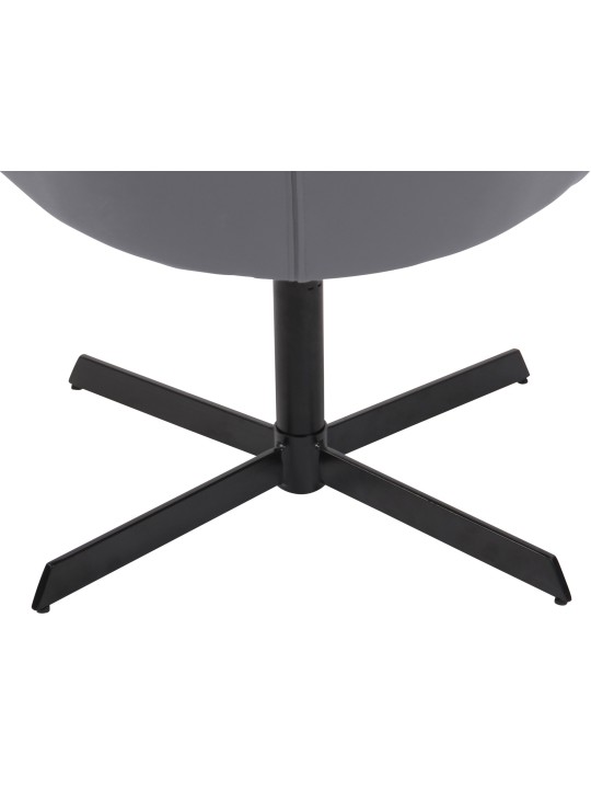 Lounger Welland keinonahkaa, harmaa Lounger Welland keinonahkaa, harmaa