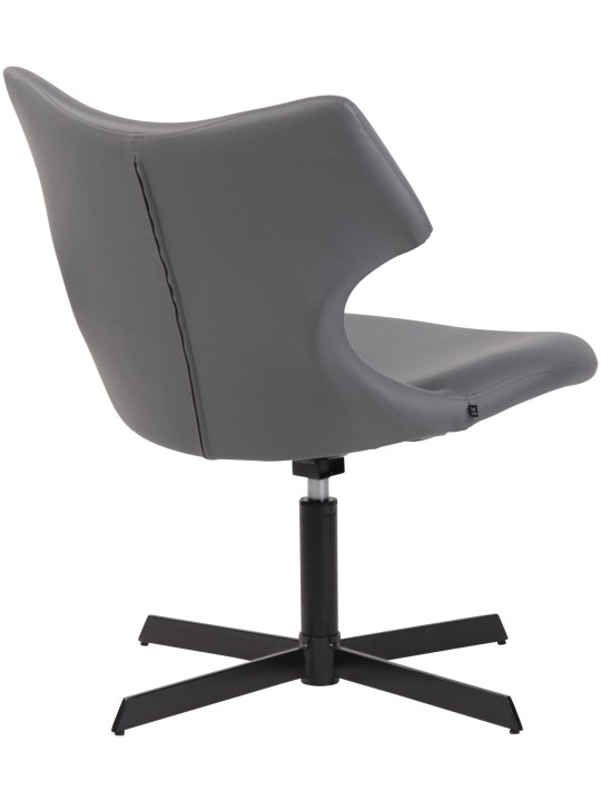 Lounger Welland keinonahkaa, harmaa Lounger Welland keinonahkaa, harmaa