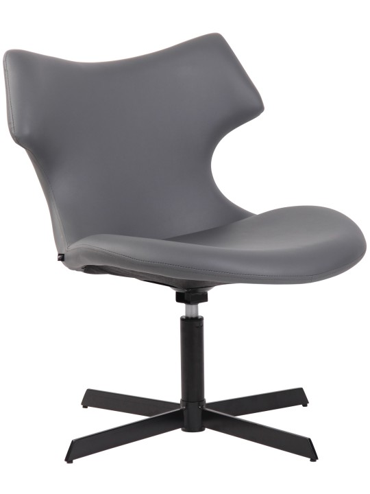 Lounger Welland keinonahkaa, harmaa Lounger Welland keinonahkaa, harmaa