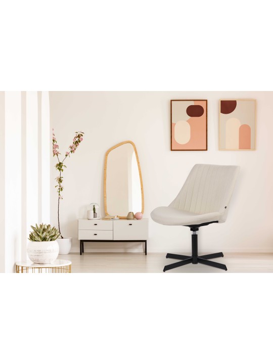 Lepotuoli Granby, kermanvärinen