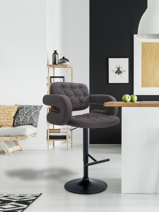 Baarijakkara Dublin FABRIC, tummanharmaa Baarijakkara Dublin FABRIC, tummanharmaa