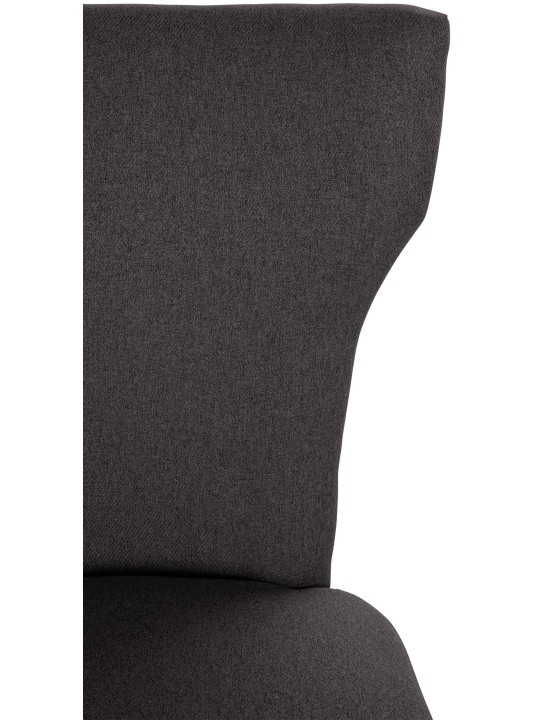 Ruokasalin tuoli Zadar kangas antiikki tumma, tummanharmaa