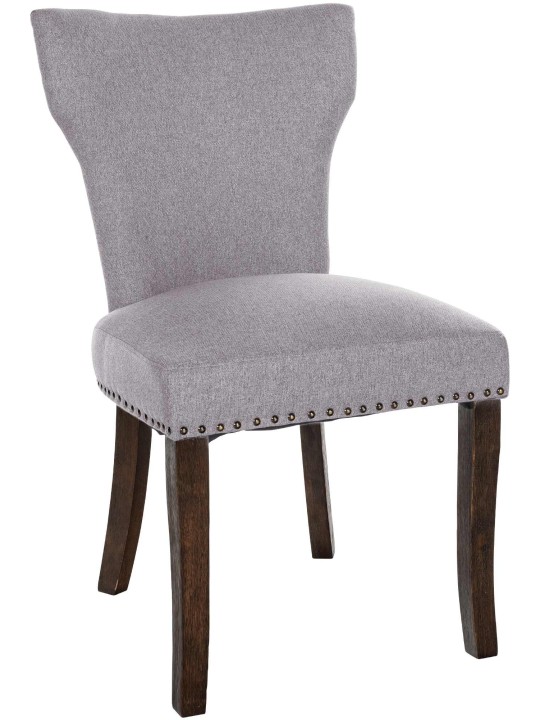 Ruokasalin tuoli Zadar kangas antiikki tumma, harmaa