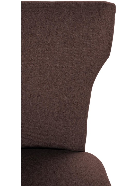 Ruokasalin tuoli Zadar kangas antiikki tumma, ruskea