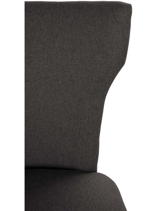 Ruokasalin tuoli Zadar kangas antiikki-valo, tummanharmaa