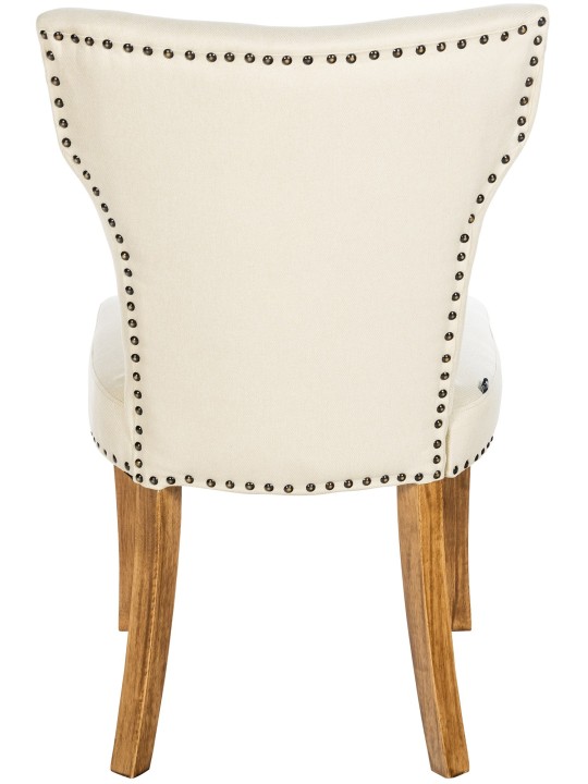 Ruokasalin tuoli Zadar kangas antiikki-valo, kermanvärinen