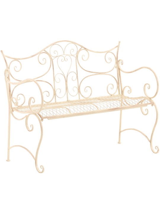 Puutarhapenkki Tara, antiikkikermanvärinen