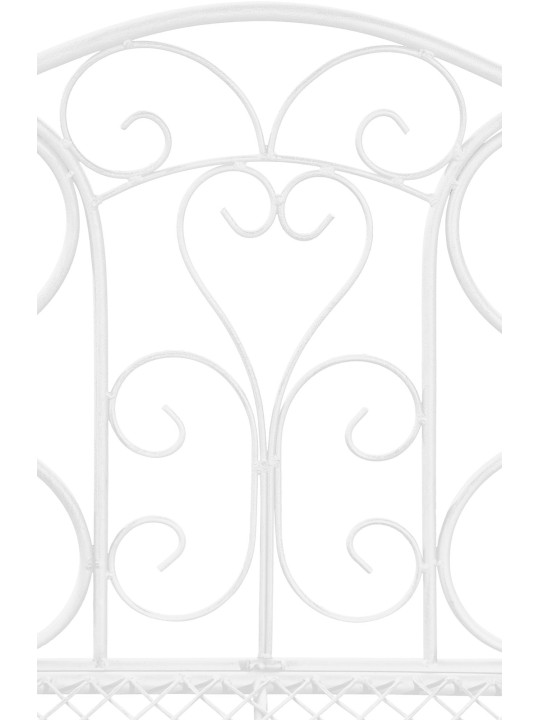 Puutarhapenkki Tara, valkoinen