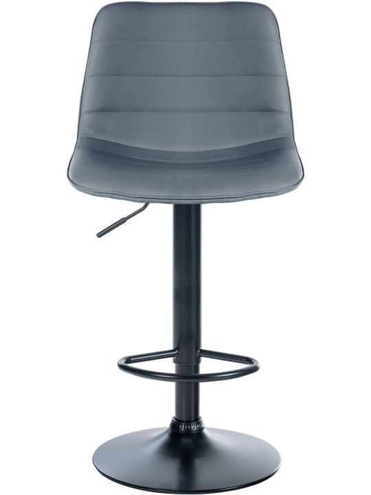 2 baarijakkaran setti Lex keinonahka B, harmaa