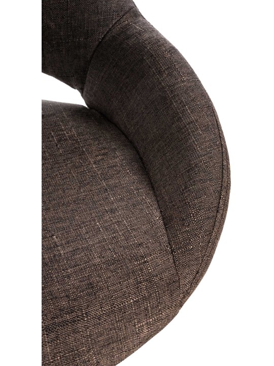 Baarijakkara Milet kangas kromi, ruskea