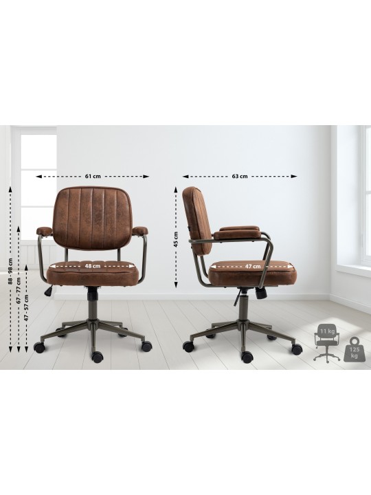 Natrona työtuoli, konjakki