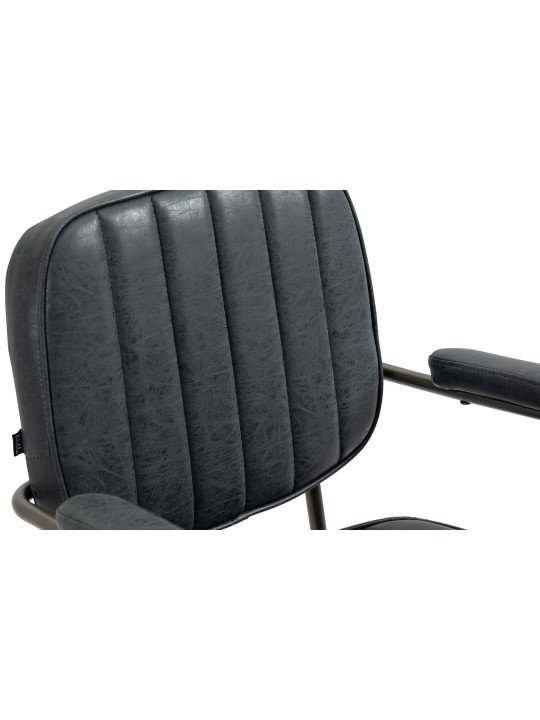 Natrona työtuoli, antiikkimusta