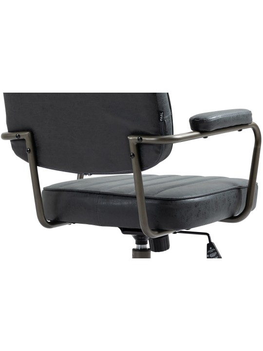 Natrona työtuoli, antiikkimusta