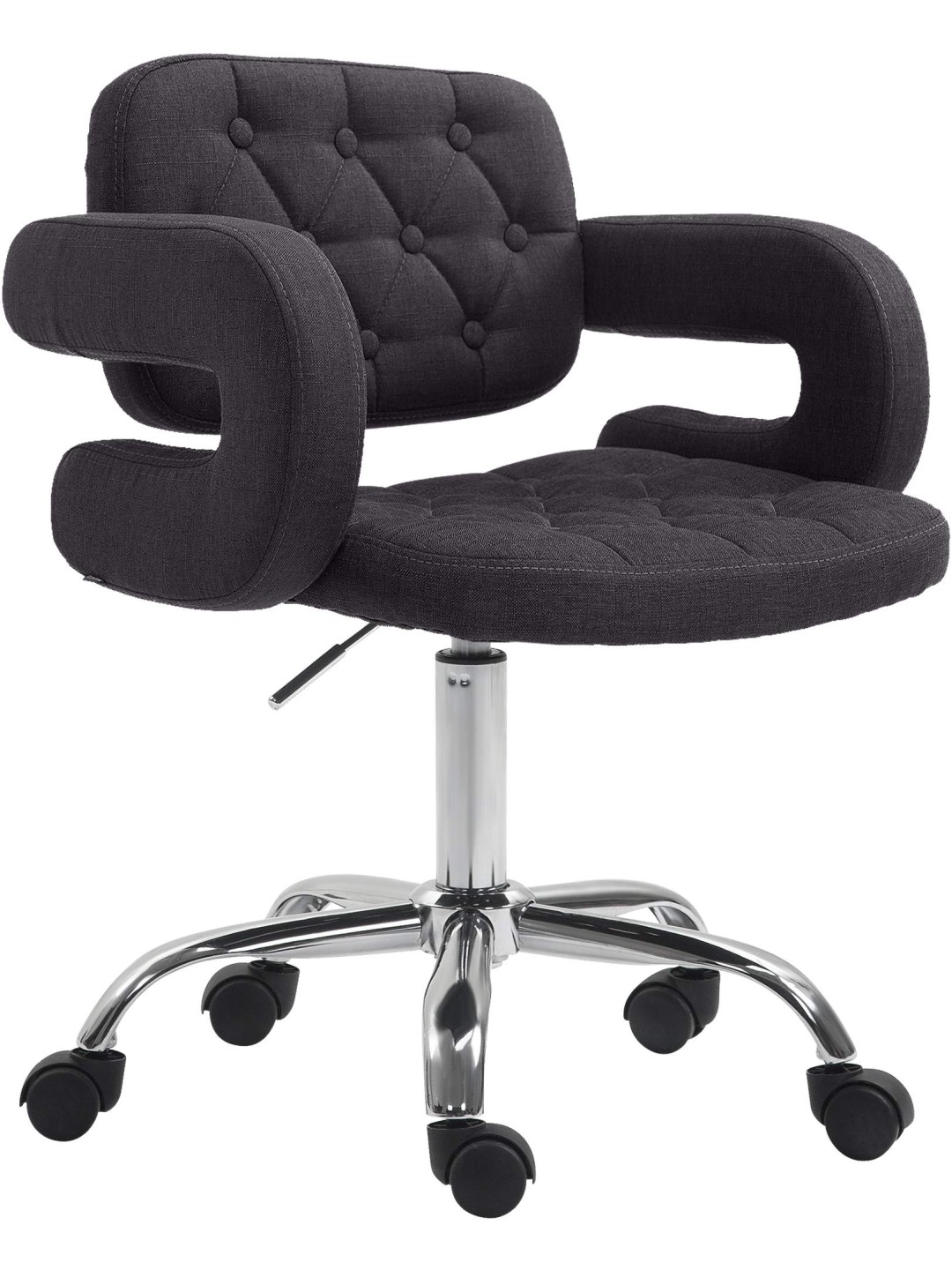 Dublin-kankainen työjakkara, musta