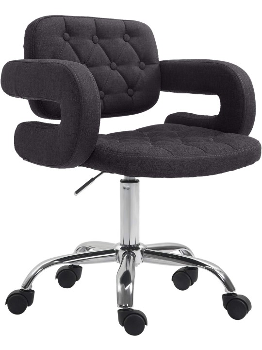 Dublin-kankainen työjakkara, musta