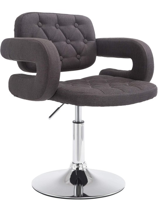 Lounger Dublin kangas, tummanharmaa