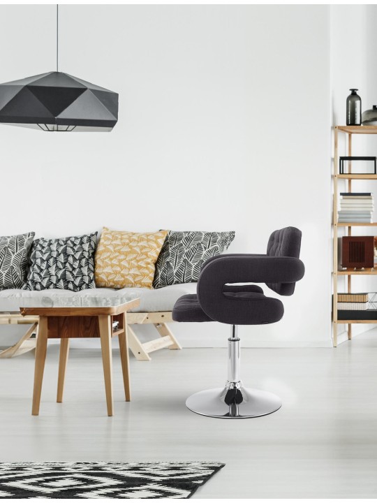 Lounger Dublin kangas, musta