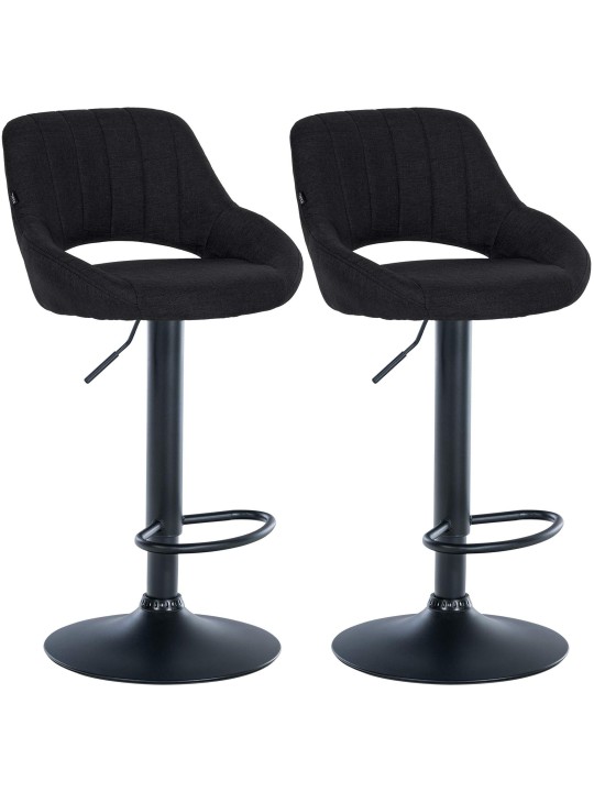 2 baarijakkaran sarja Milet kangas B, musta