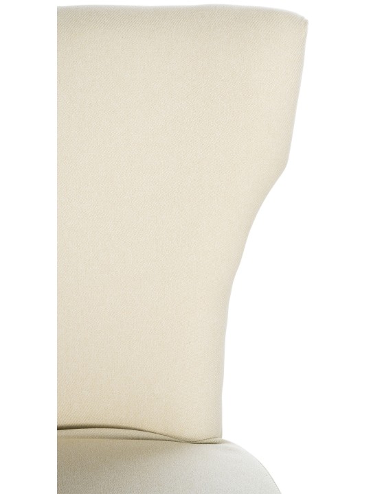 Sarja 2 ruokasalin tuolia Zadar kangas antiikki-tumma, kermanvärinen