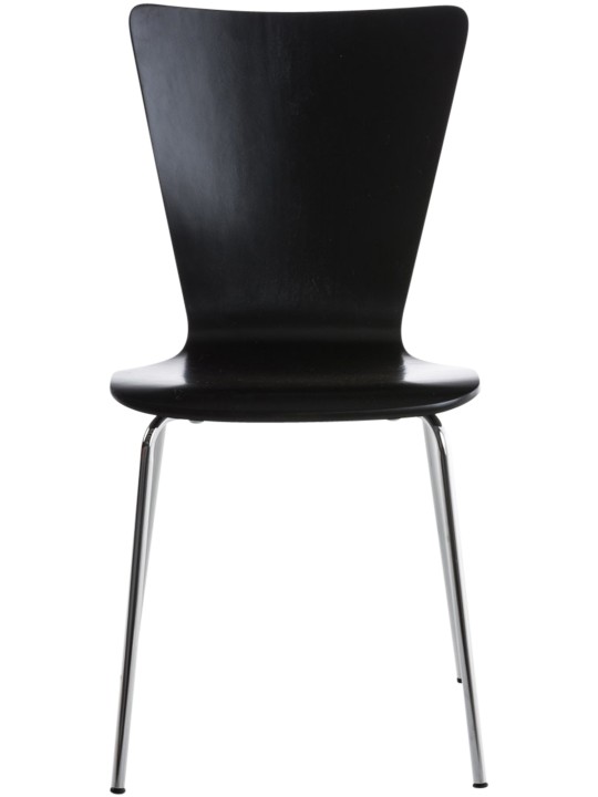 Aaron vierailijatuoli, musta