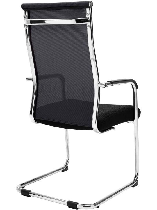 Brenda vierailijatuoli, musta