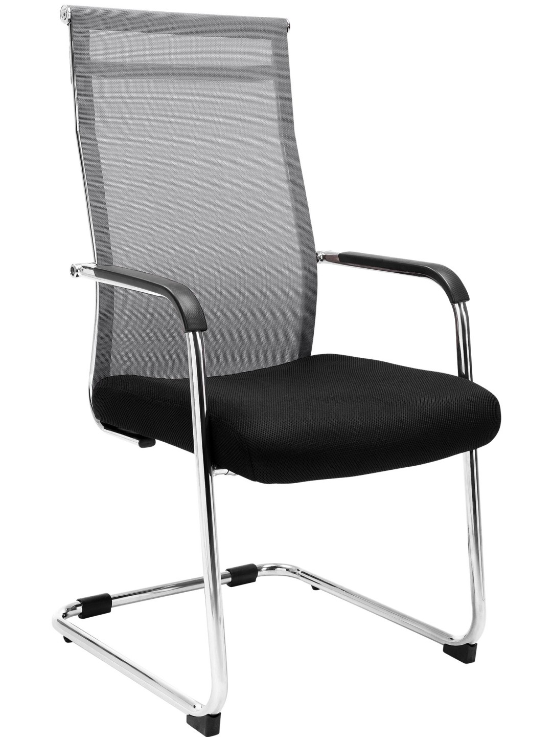 Brenda vierailijatuoli, harmaa