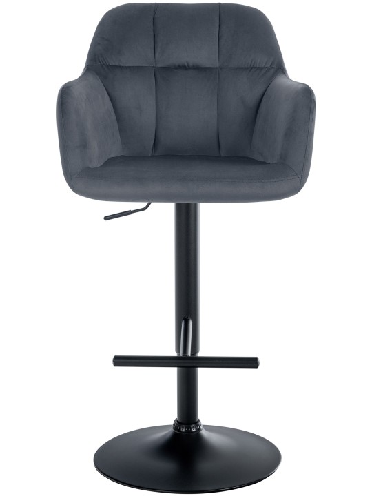 Baarijakkara Natoma velvet, tummanharmaa