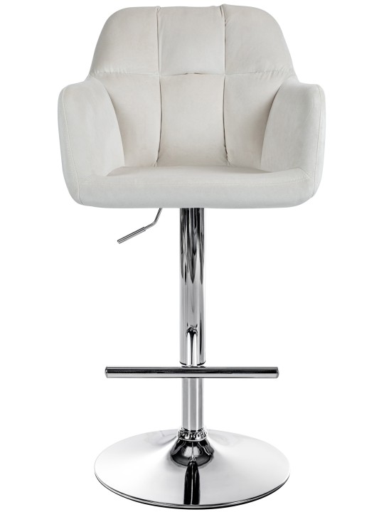 Baarijakkara Natoma samettikromi, kermanvärinen