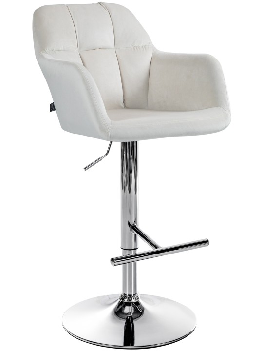 Baarijakkara Natoma samettikromi, kermanvärinen