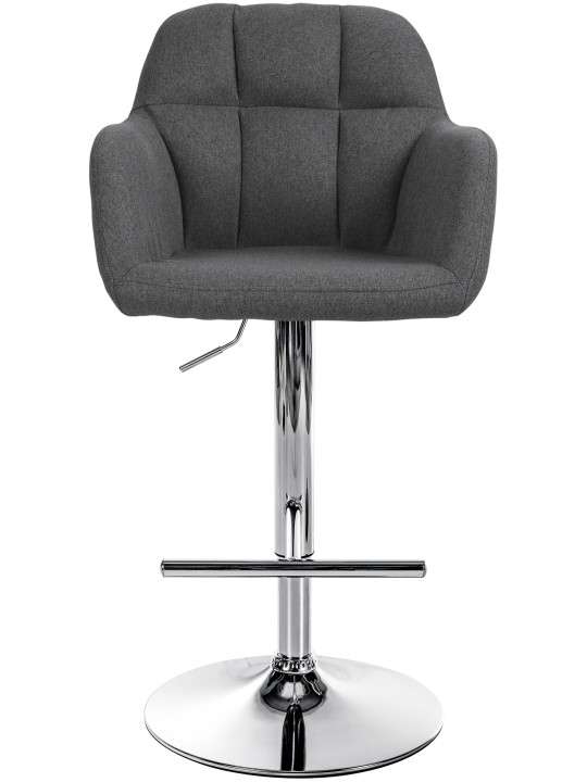 Baarijakkara Natoma kangas kromi, tummanharmaa