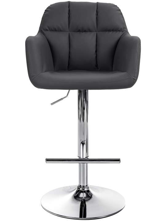 Baarijakkara Natoma keinonahka kromi, musta