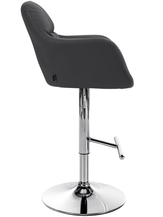 Baarijakkara Natoma keinonahka kromi, musta