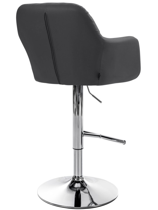 Baarijakkara Natoma keinonahka kromi, musta